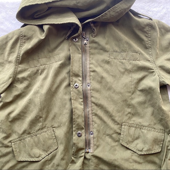 Brandy Melville Army Green Utility Jacket - Picture 6 of 8
